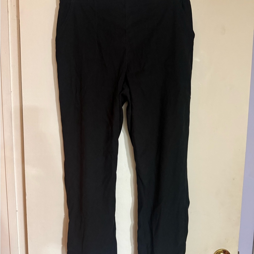 Black Casual Pants CROFT & BARROW